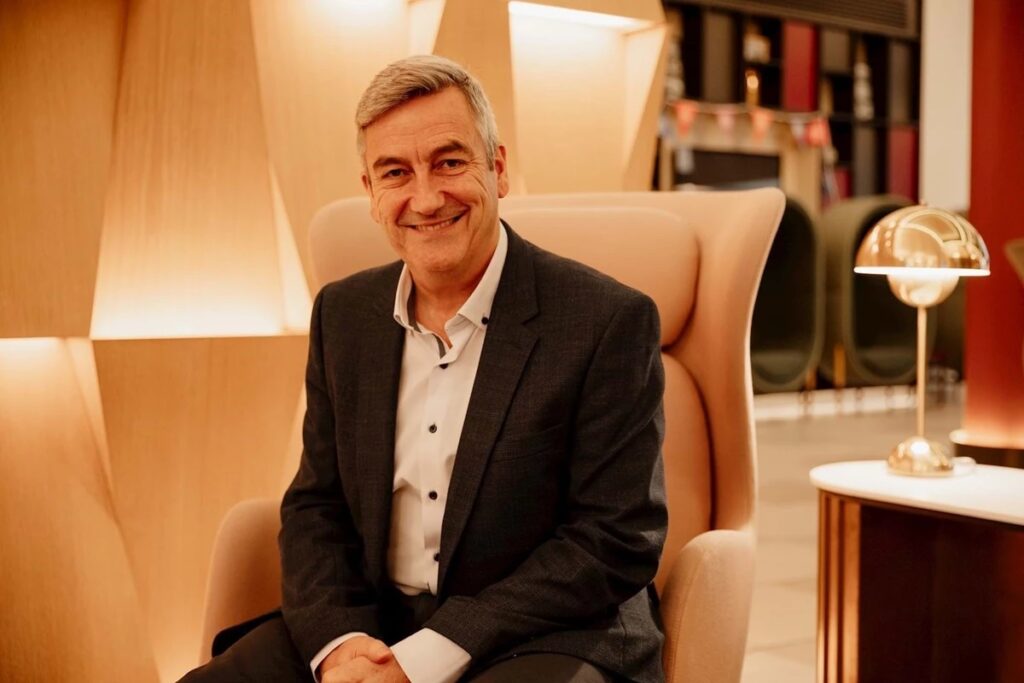 A photo of Paul Simpson CFO of the Growth Company