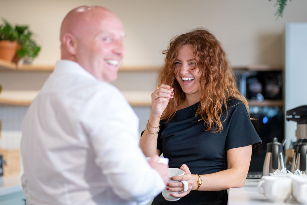 Ben Bradley & Danielle Tierney who provide corporate finance solutions at Hurst